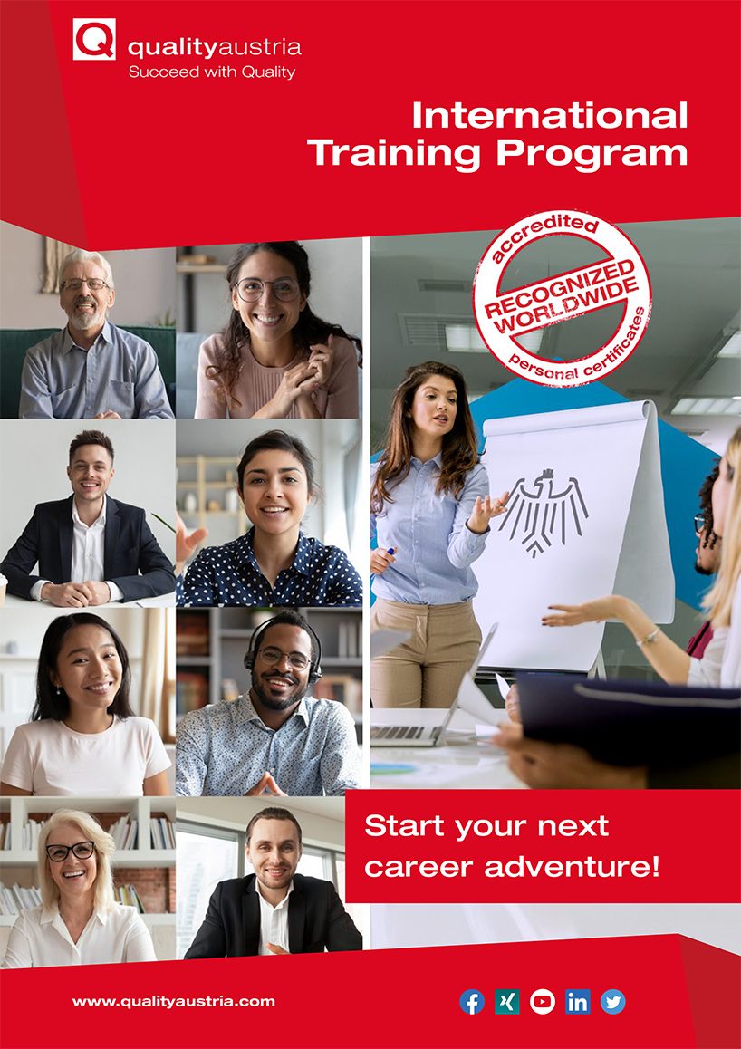 Cover International Training Programme 2023 - Lernende Menschen